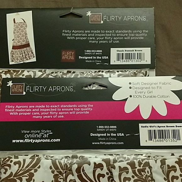 NWT! Matching Mother-Daughter (2-6 yrs) Apron Set - Picture 2 of 6